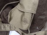 a close up of a man ' s jacket with a skull on it