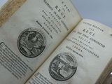an open book with a picture of a man and a woman on it