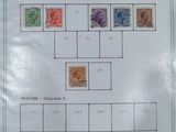 a picture of a sheet of paper with stamps on it