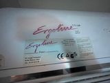 a close up of a sign on the side of a washing machine