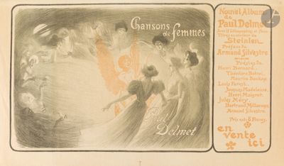 un dessin représentant une femme en robe et un homme en costume