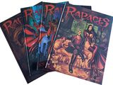 Trois couvertures de bandes dessinées Batman sont empilées les unes sur les autres