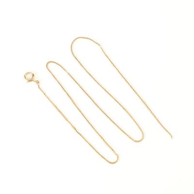 Elément de chaîne en or (750‰). - Photo 1