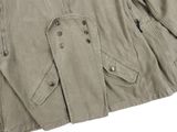an image of a military jacket with buttons on the back