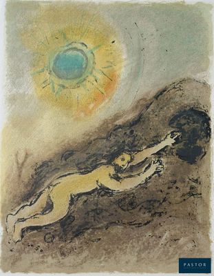 an image of a painting of a woman laying on the ground
