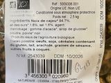 a bag of nuts with a price label on it