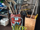 a lot of tools that are sitting in a bucket