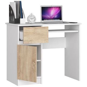 1 Bureau informatique de la marque AKORD gauche PIKSEL - Bla…