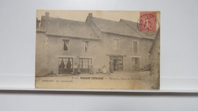Magnat-l’Étrange : Mercerie, Épicerie REDON (Dumousset A 171). Pl...