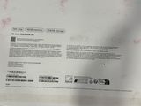 a picture of the back of a box with a label on it