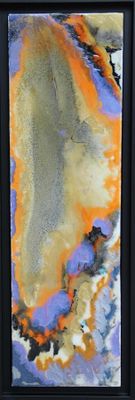 DUMAS Christiane "Ile du Soleil Levant", 2017, technique mix…