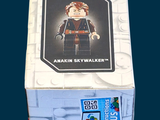 a box that has a lego star wars figure in it