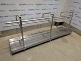 an image of a stainless steel hand rail in a room