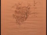 une image représentant le dessin d'un homme barbu sur une feuille de papier