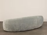 an image of a large gray pillow sitting on top of a table