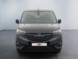 the front view of a grey opel parked in a room