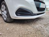 a close up view of a car ' s front bumper