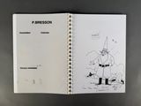 a book that has a drawing of a person on it