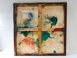 une image d'une peinture sur un mur blanc