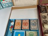 a box of stamps and a box of stamps on a table