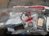 a box full of scissors and other items in it