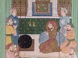 an image of a painting of a group of people in a room