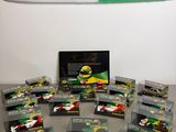 a lot of small boxes of toys on a table
