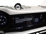 a car dashboard with a digital display on it