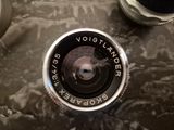 a close up view of a camera lens on a table