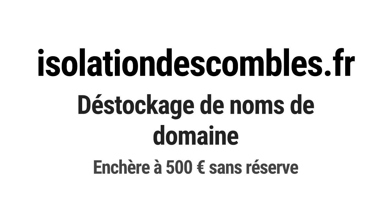 Destockage & Invendus