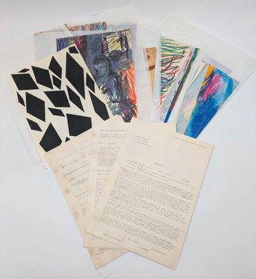 Hermann Amann (1934-2020). Première période. 25 dessins au c…