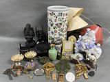 a lot of items that are sitting on a table