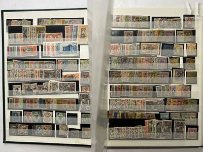 a picture of a book with stamps on it
