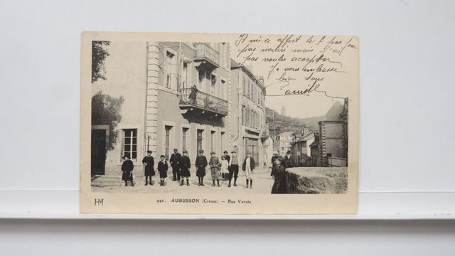 Aubusson : Rue Vaveix (HM 442). TBE.