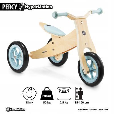 10150-1079 / Draisienne / Tricycle évolutif PERCY - HYPERMOTION - Modè - Photo 1