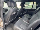 the interior of a car with black leather seats and black trims