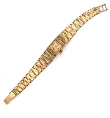 une montre-bracelet pour femme en or 18 carats