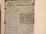 an open book with a picture of a man and a woman on it