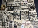 an assortment of old black and white photos of men and women