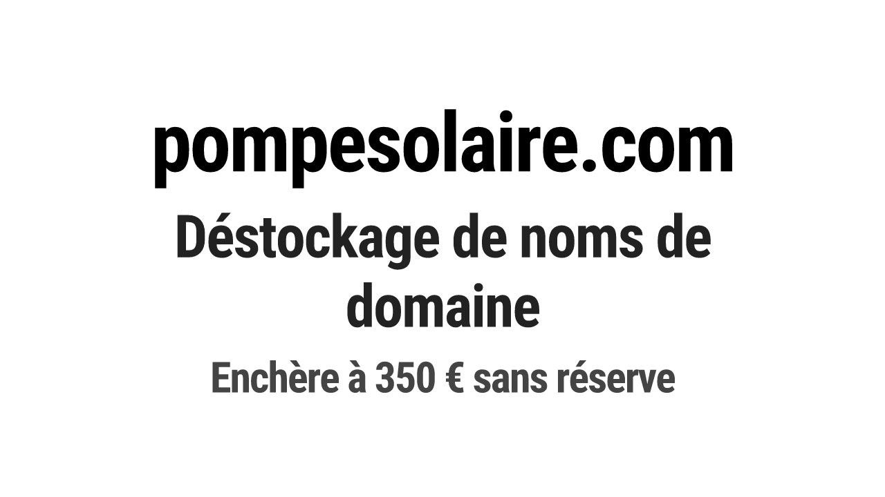 Destockage & Invendus