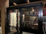 an image of a display case with drinks in it