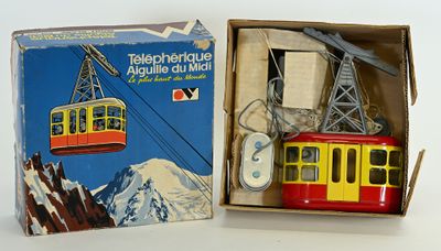 Montblanc Téléphérique Aiguille du Midi — Modèle réduit animé