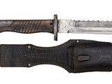 a knife that is sitting on top of a knife holder