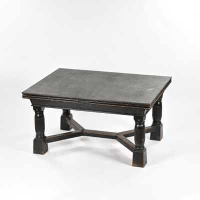 Hofmöbelfabrik Otto FRITZSCHE Grande table de salle à manger… - Photo 1