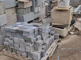 a pile of concrete blocks stacked on top of each other