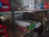 many boxes on the shelves in the store