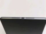 a close up of the back of a laptop computer
