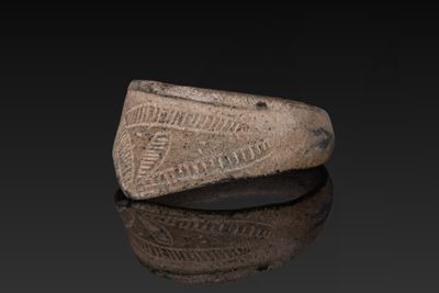 Anneau D'Archer EN Bronze Byzantin