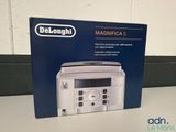 the box of the new delonghi magnifica c printer is open