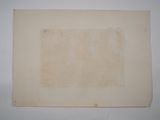 an old photo of a piece of paper on a wall